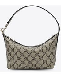 Gucci - Mini Gg Supreme Ophidia Shoulder Bag - Lyst