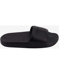 Tom Ford - Perforated Logo Leather Slides - Lyst