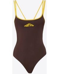 DSquared² - Icon One-Piece Swimsuit - Lyst