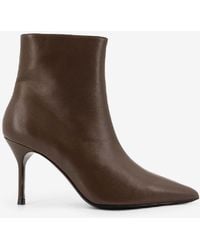 STAUD - Sebastian Leather Boots - Lyst
