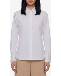 Max Mara - Knut Poplin Shirt - Lyst
