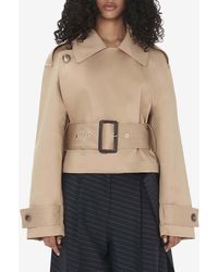 JW Anderson - Cropped Trench Coat - Lyst