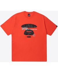 Aape - Moonface Printed Crew Neck T-Shirt - Lyst