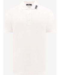 Versace - 90S Vintage Logo Polo T-Shirt - Lyst