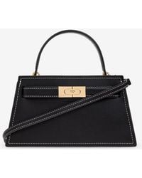Tory Burch - Mini Lee Radziwill Top Handle Bag - Lyst