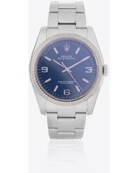 Rolex Oyster Perpetual 36 With Blue Dial