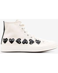 COMME DES GARÇONS PLAY - X Converse Multi Heart High-Top Sneakers - Lyst