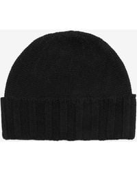 Drumohr - Cashmere Ribbed Beanie - Lyst