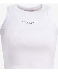 Givenchy - Cropped Tank Top - Lyst