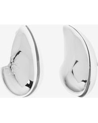 Tory Burch - Pierced Clip-On Earrings - Lyst