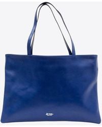 LA ROSE - Logo Stamped Tote Bag - Lyst