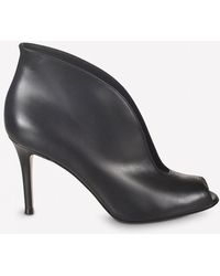 gianvito rossi leather ankle boots