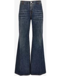 Etro - Logo Embroidery Flared Jeans - Lyst