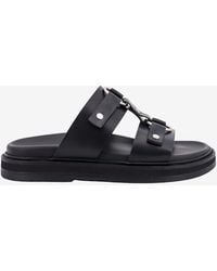 Celine - Tippi Leather Sandals - Lyst