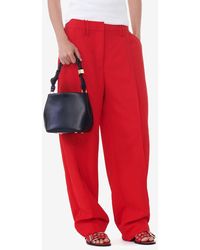 Ganni - Light Twill Tailored Pants - Lyst