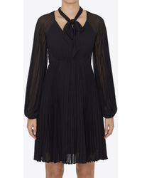 Zimmermann - Sunray Pleated Long Sleeve Mini Dress - Lyst