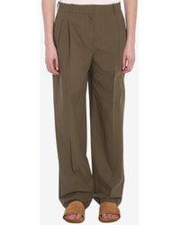 The Row - Lilas Straight-Leg Pants - Lyst