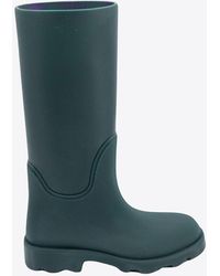 Burberry - Marsh Rubber Rain Boots - Lyst