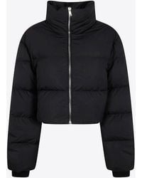 Moncler - Cropped Cyclopic Puffer Jacket - Lyst