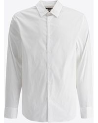 Vince - Cotton Poplin Shirt - Lyst