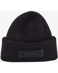 Jacquemus - Gros Grain Ribbed Knit Beanie - Lyst