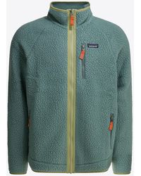 Patagonia - Logo-Patched Zip-Up Jacket - Lyst