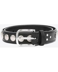 Jérôme Dreyfuss - Festival Studded Leather Belt - Lyst