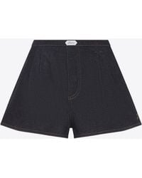 Jacquemus - Amelo Shorts With Logo-Label - Lyst