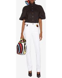PUCCI - Marmo Print Straight-Leg Jeans - Lyst