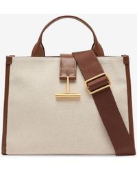 Tom Ford - Medium Tara Canvas Tote Bag - Lyst