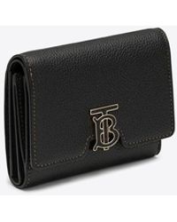 Burberry - Vintage Check Tri-Fold Wallet - Lyst