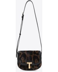 Tom Ford - Mini Leopard Print Shoulder Bag - Lyst