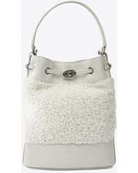 Zanellato - Small Monda Shearling Bucket Bag - Lyst
