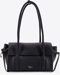 Mulberry - Mini Soft Bayswater Grained Leather Shoulder Bag - Lyst