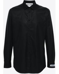 Moschino - Long-Sleeved Button-Up Shirt - Lyst