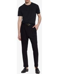 Tom Ford - Crewneck Solid T-Shirt - Lyst
