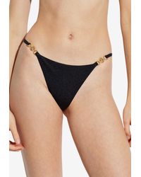Versace - Medusa Biggie High-Cut Bikini Bottom - Lyst