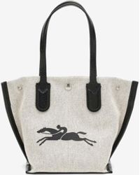 Longchamp - Xs Essential Logo-Print Tote Bag - Lyst