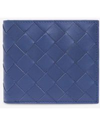 Bottega Veneta - Intrecciato Leather Bi-Fold Wallet - Lyst