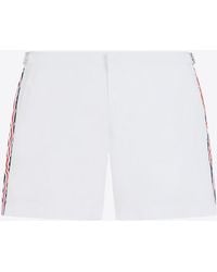 Orlebar Brown - Setter Tape Stripe Swim Shorts - Lyst