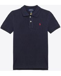 Polo Ralph Lauren - Logo Embroidered Polo T-Shirt - Lyst