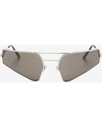 Rick Owens - Prong Shield Sunglasses - Lyst