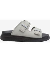 McQueen - Hybrid Slides With Double-Buckles - Lyst
