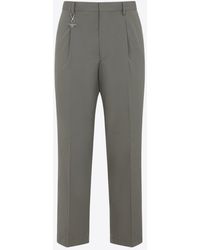 Prada - Cotton Pants - Lyst
