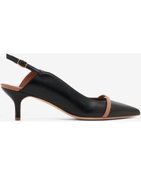 Malone Souliers - Marion 45 Slingback Leather Pumps - Lyst