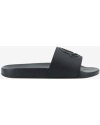 Moncler - Basile Rubber Slides - Lyst