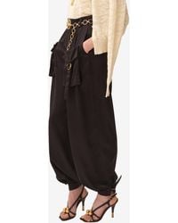 Chloé - Silk Fluid Cargo Pants - Lyst