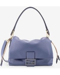 Fendi - Medium Mamma Baguette Leather Shoulder Bag - Lyst