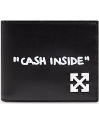 Off-White c/o Virgil Abloh - Foldable Printed Leather Wallet - Lyst