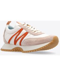 Moncler - Quilted Nylon Suede Lace-up Sneakers - Lyst
